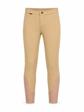 Saxon Kids Riding Pants Beige Size 16 Knee Patch Elastic Waistband
#062
